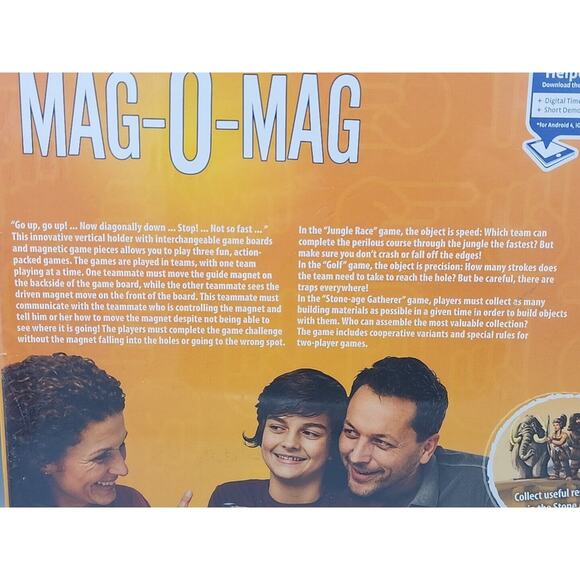 Magnetic Labyrinth Thames & Kosmos Boardgame Mag-O-Mag Box Unique New - Picture 3 of 7